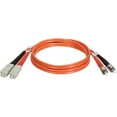 thumbnail image 1 of Eaton Tripp Lite Series Duplex Multimode 62.5/125 Fiber Patch Cable SC/ST 8M 25 ft. N304025, 1 of 2