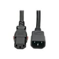 thumbnail image 1 of Tripp Lite Power Extension Cord Heavy Duty C14 to Locking C13 M/F 15A 6ft, 1 of 4