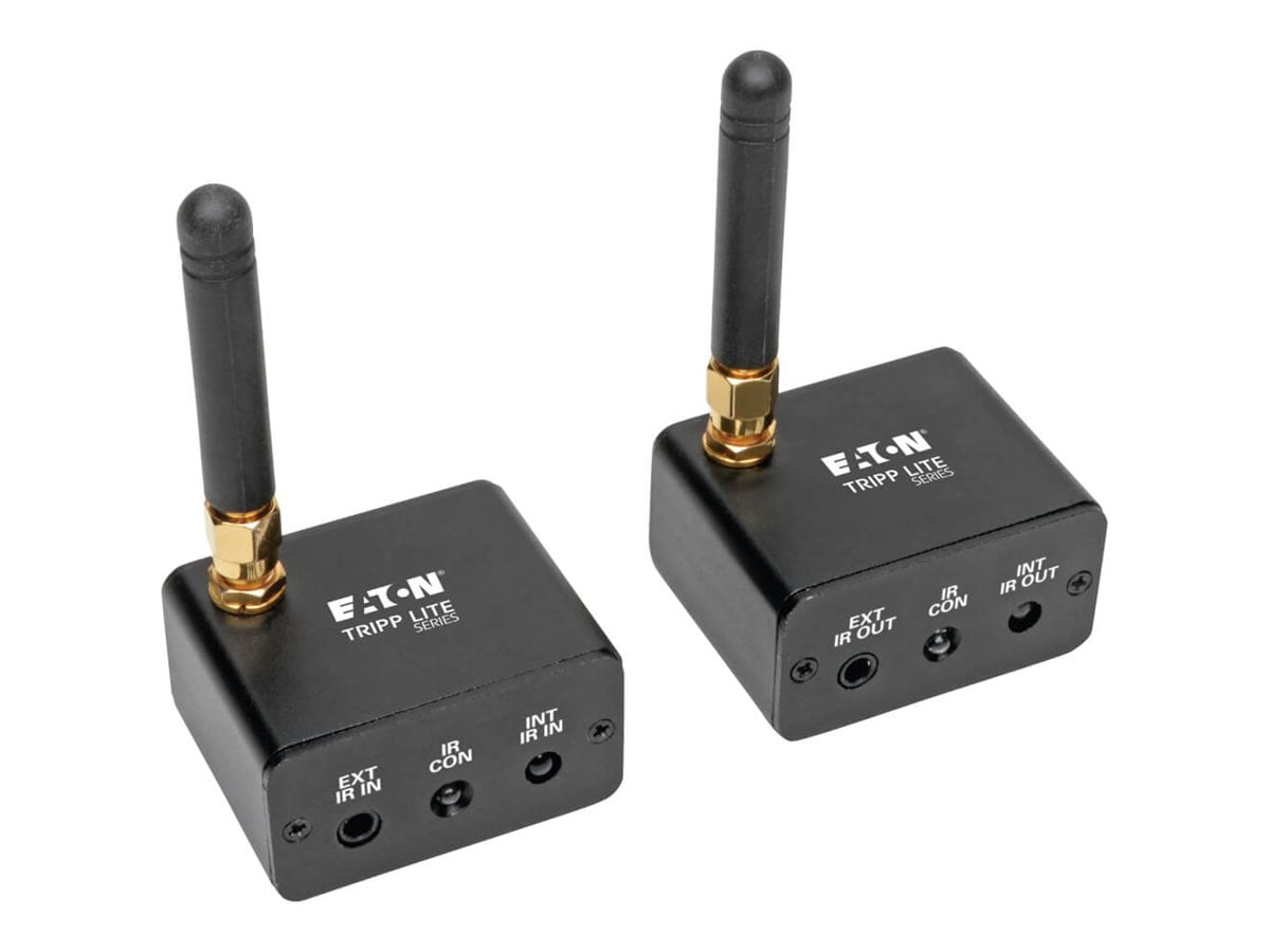 Eaton Tripp Lite Series IR over Wireless Signal Extender Kit - Up to 656 ft. (200m) - Transmitter and receiver - infrared extender - infrared - up to 656 ft - for P/N: B055-001-UDP, B055-001-UDV, B055-001-UHD, B055-001-UV2CAC