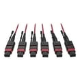 thumbnail image 1 of Eaton Tripp Lite Series MTP/MPO Multimode Base-8 Trunk Cable, 24-Strand, 40GB/100GB, 40/100GBASE-SR4, OM4 Plenum-Rated (3xF/3xF), Push/Pull Tab, Magenta, 23 m (75 ft.) - Network cable - MTP/MPO multi-mode (F) to MTP/MPO multi-mode (F) - 23 m - fiber optic - 50 / 125 micron - OM4 - plenum, stranded - magenta, 1 of 9
