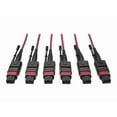 thumbnail image 1 of Eaton Tripp Lite Series MTP/MPO Multimode Base-8 Trunk Cable, 24-Strand, 40GB/100GB, 40/100GBASE-SR4, OM4 Plenum-Rated (3xF/3xF), Push/Pull Tab, Magenta, 61 m (200 ft.) - Network cable - MTP/MPO multi-mode (F) to MTP/MPO multi-mode (F) - 61 m - fiber optic - 50 / 125 micron - OM4 - plenum, stranded - magenta, 1 of 9
