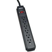 Tripp Lite Eaton Tripp Lite Series Protect It! 6-Outlet Surge Protector, 6 ft. Cord, 900 Joules, Diagnostic LED, Black Housing