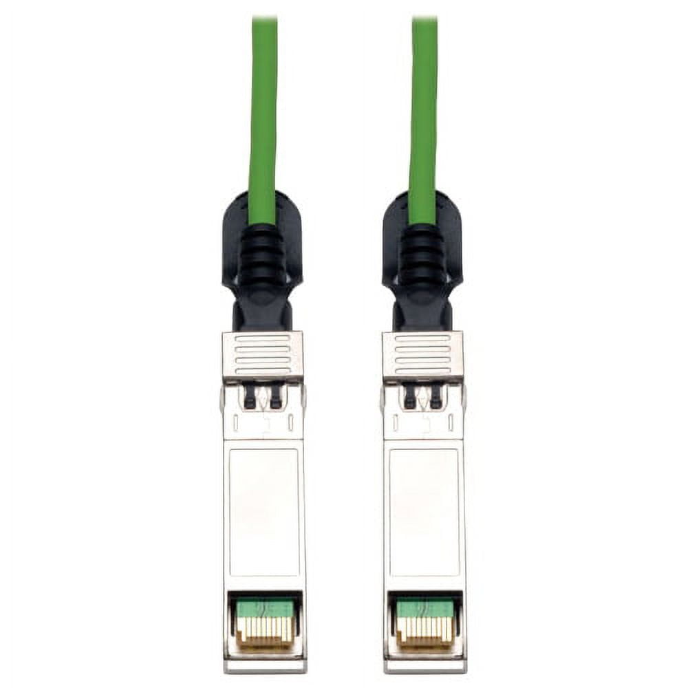 Eaton Tripp Lite Series SFP+ 10Gbase-CU Passive Twinax Copper Cable SFP-H10GB-CU3M Compatible Green 3M 9.84 ft.