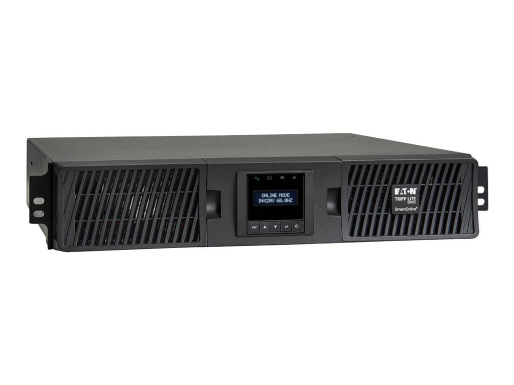 Tripp Lite UPS Smart Online 750VA 675W Rackmount 100V-120V LCD USB DB9 2URM RT (SU750RTXLCD2U)