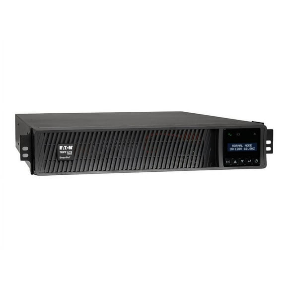 Eaton Tripp Lite Series SmartPro 750VA 600W 120V Line-Interactive Sine Wave UPS - 6 Outlets, Extended Run, WEBCARDLXE, LCD, USB, DB9, 2U Rack/Tower Battery Backup - UPS (rack-mountable) - 7.5 A - AC 120 V - 600 Watt - 750 VA - 1-phase - USB, RS-232 - output connectors: 8 - 2U - 19"