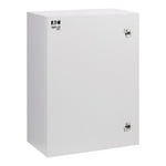 Tripp Lite Outdoor Steel Industrial Electrical Enclosure Junction Lock Box, 18 x 18 x 6, Gray, Weather & Dust Resistant, UL Certified NEMA 4 Compliant, Mounting Plate, 5-Year Warranty (SRIN418186)
