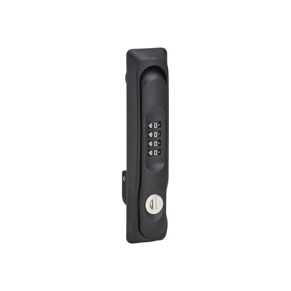 Eaton Tripp Lite Series SmartRack Locking Door Handles for Server Rack Front and Back Doors, 4-Digit Combination Lock, 2 Keys