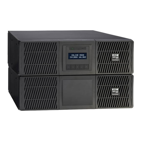 Eaton Tripp Lite Series 5000VA 4500W 120/208V Online Double-Conversion UPS with Stepdown Transformer and Maintenance Bypass - UPS (rack-mountable) - AC 120-208 V - 4500 Watt - 5000 VA - 1-phase - valve regulated lead-acid (VRLA) - output connectors: 18 - 6U - for P/N: BP180RT
