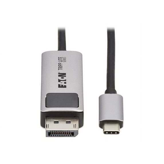 Eaton Tripp Lite Series USB-C to DisplayPort Active Adapter Cable (M/M) - 8K 60 Hz, 4K 144 Hz, HDR, 4:4:4, HDCP 2.3, Black, 6 ft. (1.8 m) - 6 ft DisplayPort/USB-C A/V Cable for Audio/Video Device, ...