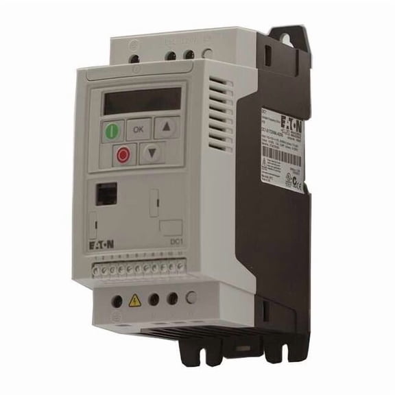 Eaton Variable Frequency Drive, 1 HP, 200-230V, Cutler-Hammer DC1-S27D0NN-A20CE1