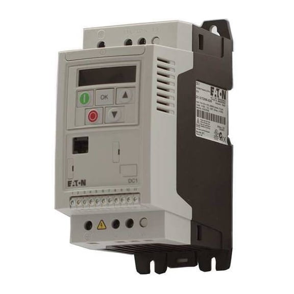 Eaton Variable Frequency Drive, 1 HP, 380-480V, Cutler-Hammer DC1-342D2NN-A20CE1