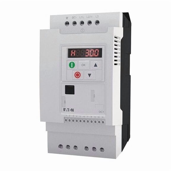Eaton Variable Frequency Drive, 3 HP, 380-480V, Cutler-Hammer DC1-345D8NB-A20CE1