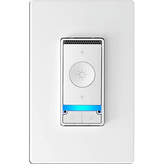 Eaton WFAVD30-W-BX-L Wi-Fi Smart Voice Dimmer Switch, White