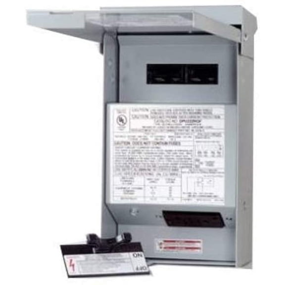 Eaton Weather and Tamper Resistant Air Conditioning Disconnect Switch Non-Fused #DPU222RGF20WTST