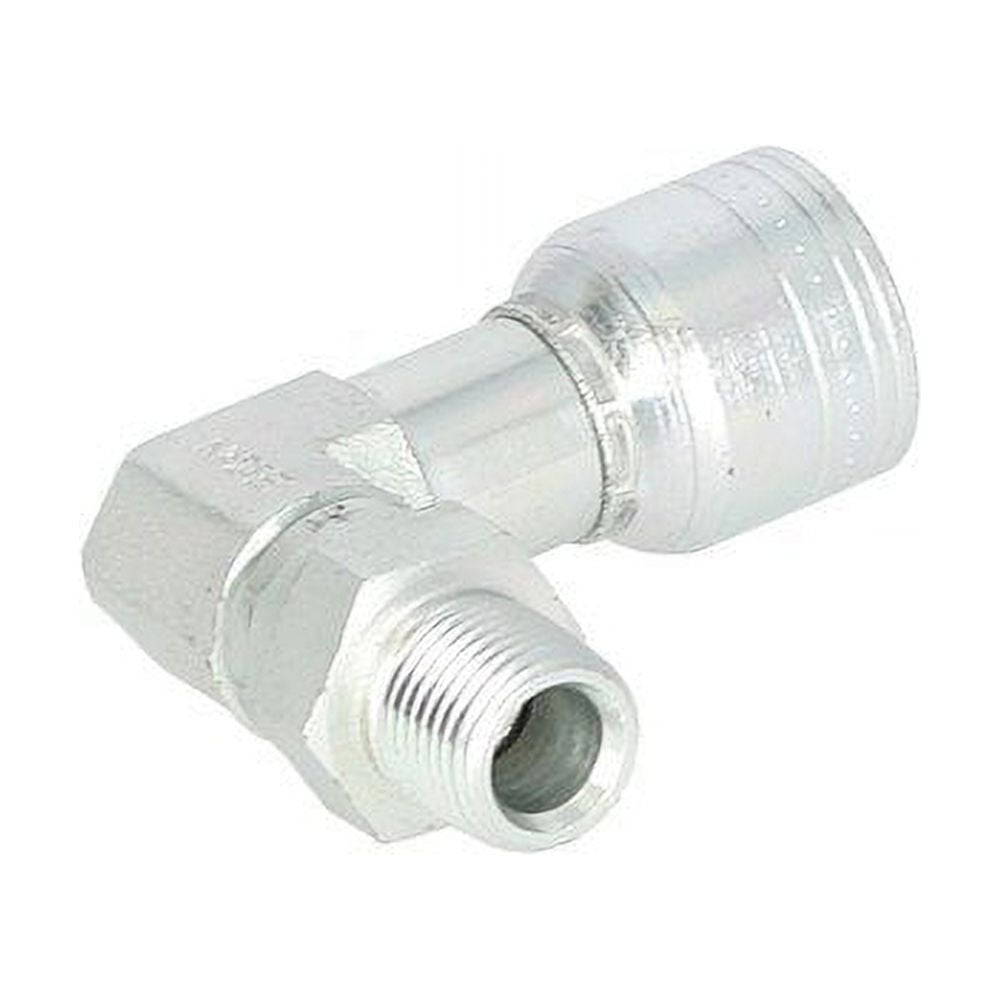 Eaton Weatherhead 06ZM06 Hydraulic Fitting 6 Male Pipe Swivel 90