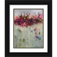 thumbnail image 1 of Eaton, Winnie 25x32 Black Ornate Wood Framed with Double Matting Museum Art Print Titled - Misty Flowers II, 1 of 4