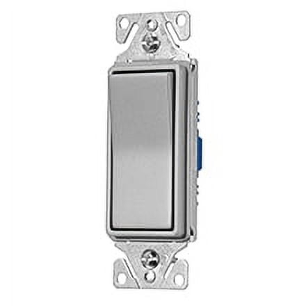 Eaton Wiring Devices 7500 Series 7501LA-BOX Rocker Switch 120/277 V Strap Mounting Thermoplastic Light Almond