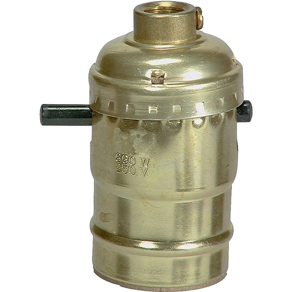 Eaton Wiring Devices 940ABD-BOX Lamp Holder, 250 VAC, 660 W, Brass