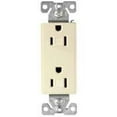thumbnail image 1 of Eaton Wiring Devices 9505TRDS Duplex Receptacle, 15 A, 2-Pole, 5-15R, Desert Sand, 1 of 2