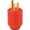thumbnail image 1 of Cooper Wiring Devices BP3867-4RN High Visibility Orange Nylon Plug 15A 125V, 1 of 2