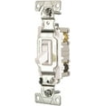 thumbnail image 1 of Eaton Wiring Devices CSB115STW-SP Toggle Switch 120/277 V Wall Mounting Nylon White, 1 of 2