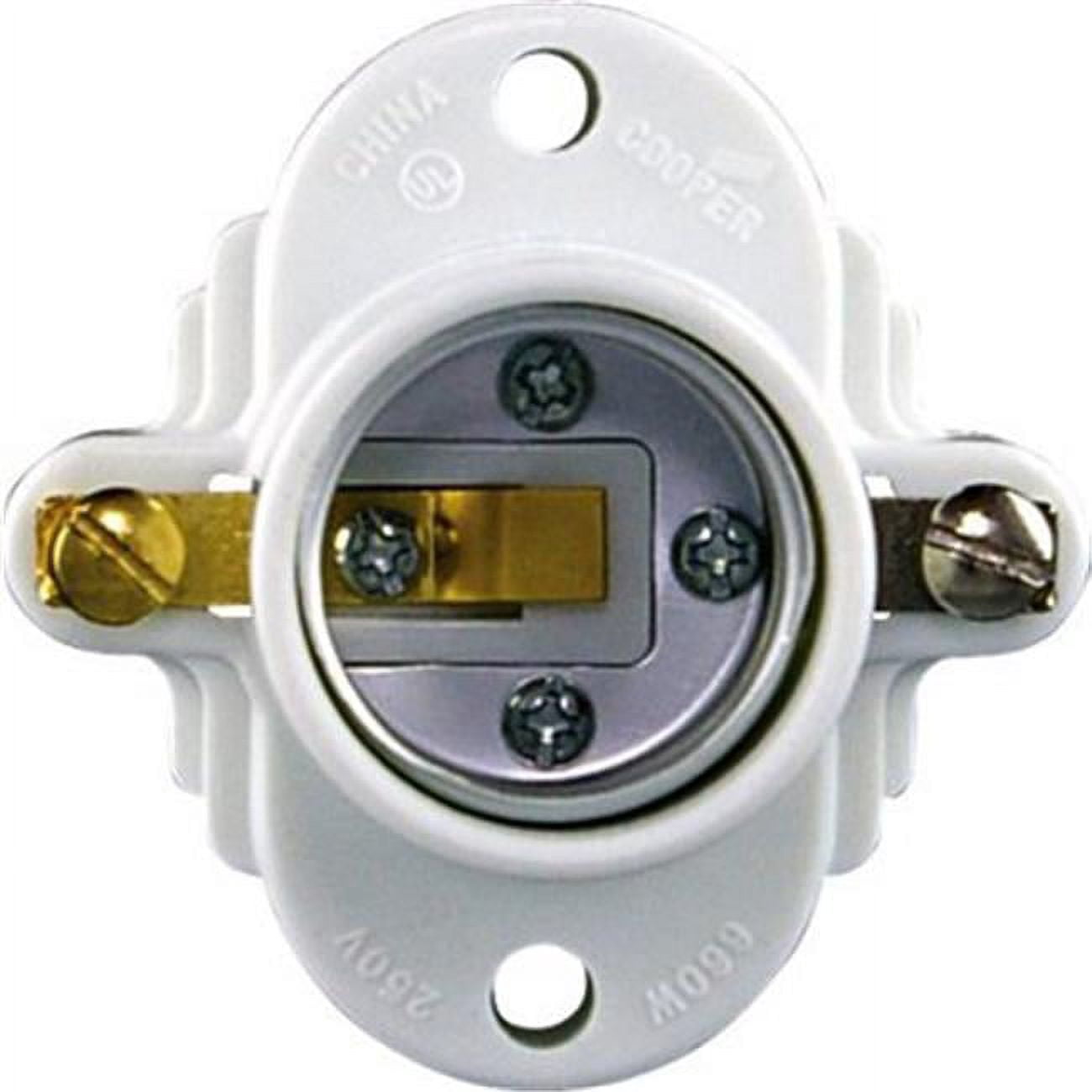 Eaton Wiring Devices S752WSP Cleat Socket 250 V 660 W - Walmart.com