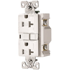 RCPT DPLX AFCI TR 20A/125V WH