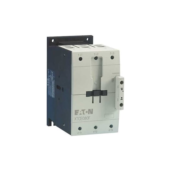 IEC Magnetic Contactor, No Auxiliary Contacts, 208V AC, 3 P, Non-Reversing, Screw XTCE080F00E