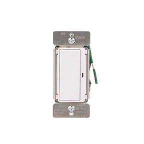 Eaton Z-Wave Plus 15-Amp 3-way Smart Push Companion Light Switch, White