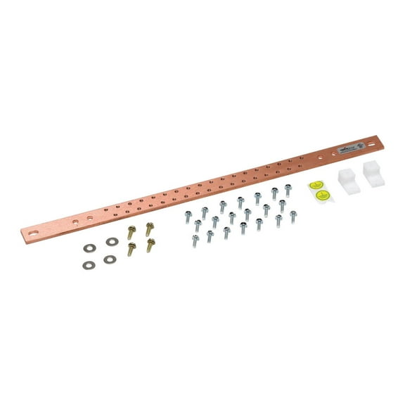 Cooper B-Line - Rack grounding bar kit - 19" - 1.6 ft