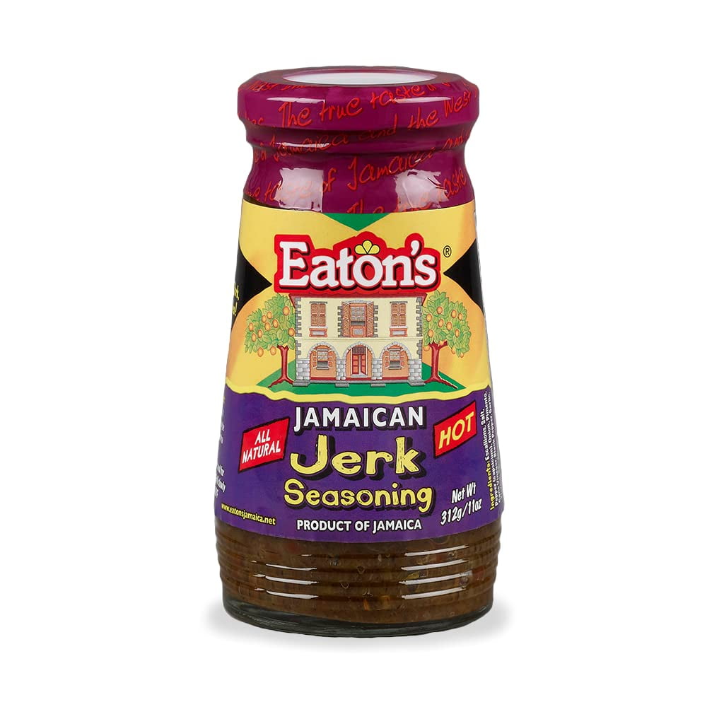 Eaton's Jamaican Jerk Seasoning Easy to Use, Spicy Caribbean Jerk
