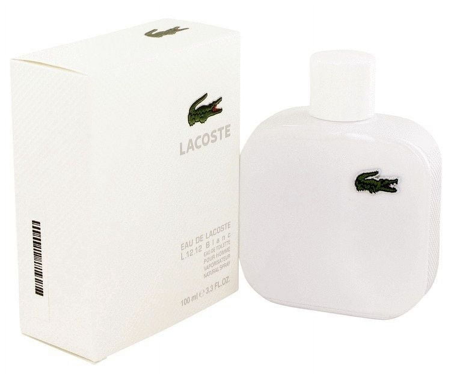 Lacoste Eau De Lacoste L.12.12 Blanc, Pure White EDT Spray for Men