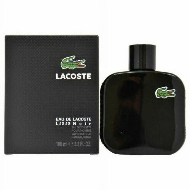 Eau De Lacoste L.12.12 Noir Eau De Toilette 1.6 Oz Lacoste Men s Cologne Walmart