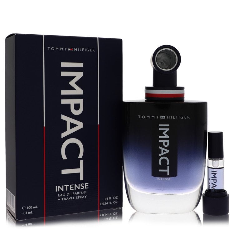 Tommy Hilfiger Impact Intense Eau De Parfum Spray + 0.14 Travel Spray By Tommy Hilfiger Tommy Hilfiger Impact Intense Eau De Parfum Spray + 0.14 Travel Spray By Tommy Hilfiger