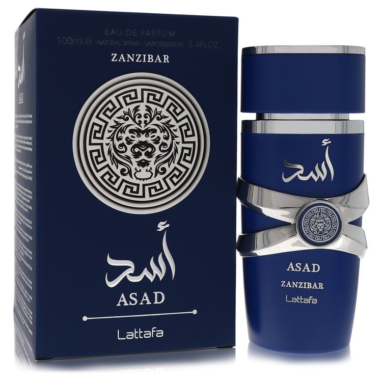 Eau De Parfum Spray 3.4 oz Lattafa Lattafa Asad Zanzibar by Lattafa Men
