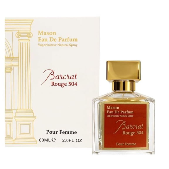 Eau De Perfume for Women 2oz/60ml - Luminous Fragrance inspired by Baccarat Rouge 540 with Woody Ambery Floral Notes - for Daily Wear and Special Occasions