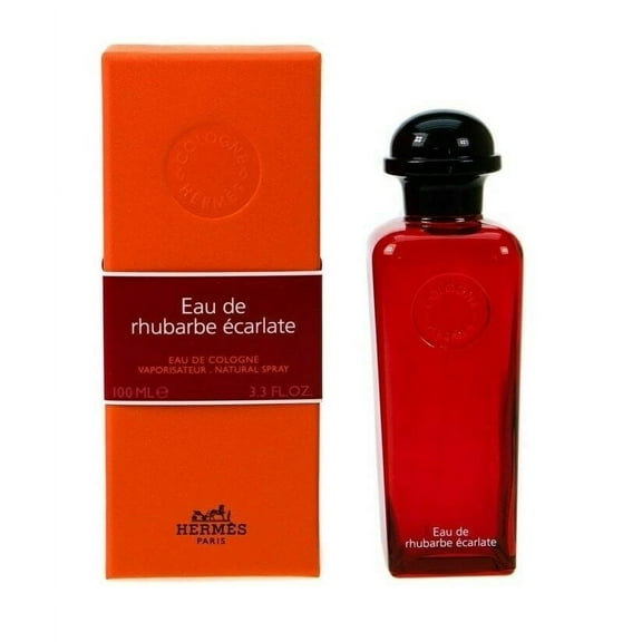 EAU DE RHUBARBE ECARLET * Hermes 3.3 oz / 100 ml Eau De Cologne Men Cologne