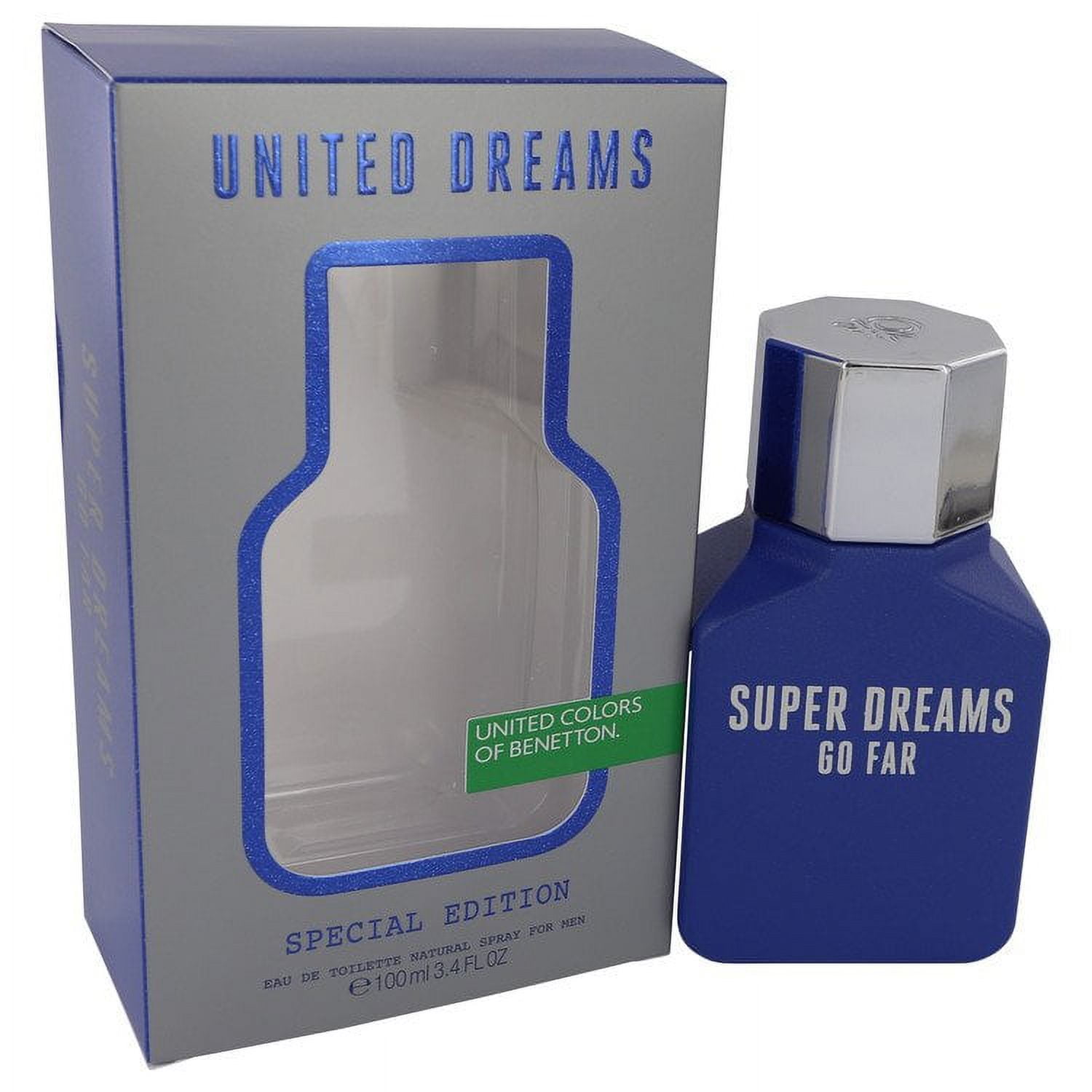 Eau De Toilette Spray 3.4 oz United Dreams Super Dreams Go Far by