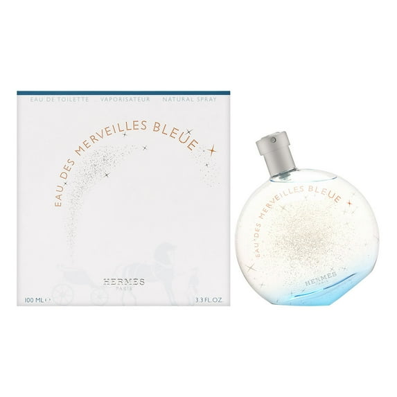 Eau Des Merveilles Bleue / Hermes EDT Spray 3.3 oz (100 ml) (w)