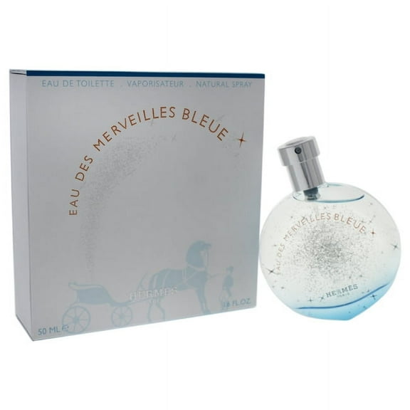 Eau Des Merveilles Bleue by Hermes for Women - 1.6 oz EDT Spray