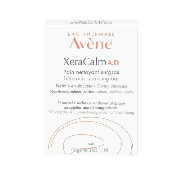 Avene XeraCalm A.D Ultra-Rich Cleansing Bar, 3.5 oz