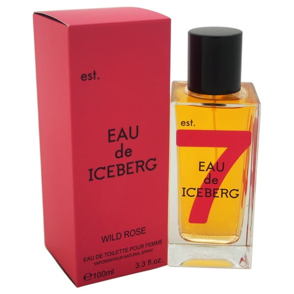 Eau De Iceberg Wild Rose by Iceberg - Eau De Toilette Spray 3.4 oz