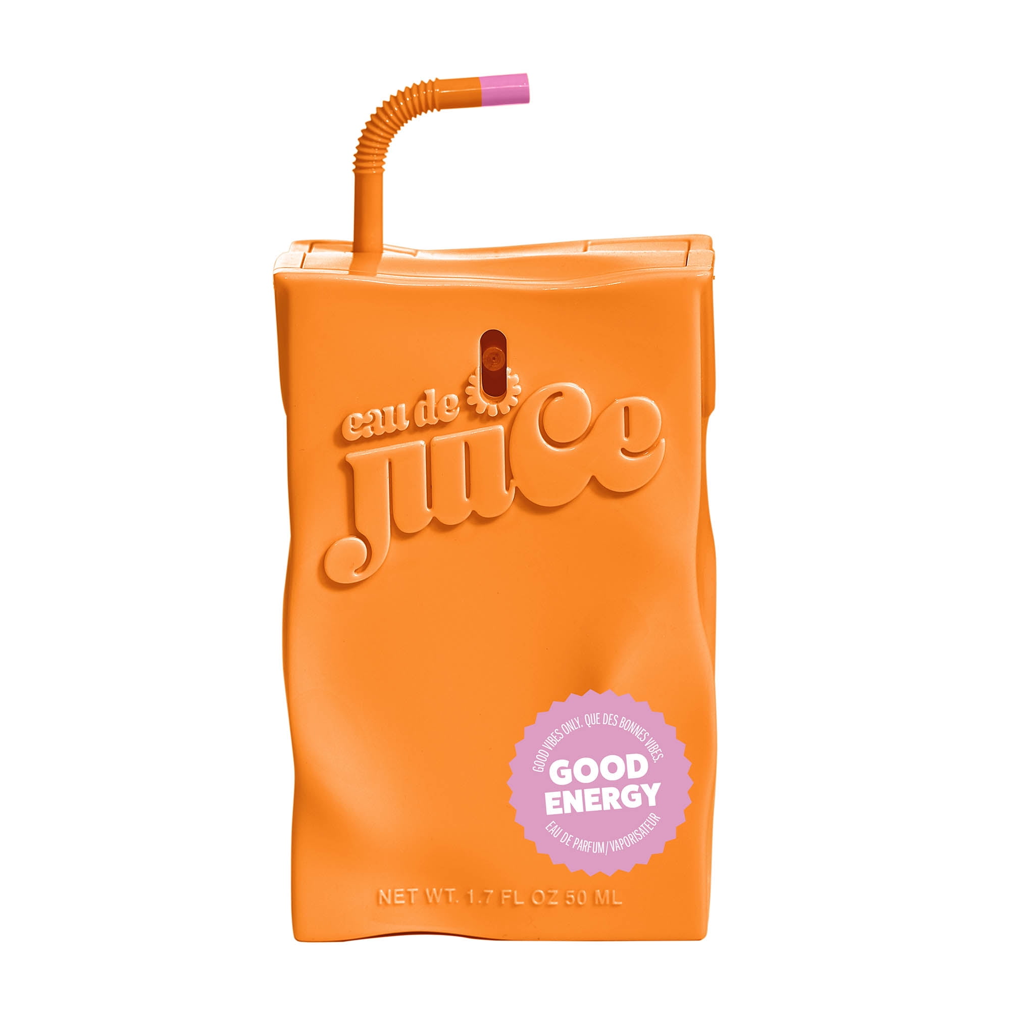Eau De Juice Good Energy 1.7 fl oz /50ml EDP Spray + Phone Mirror Clamshell
