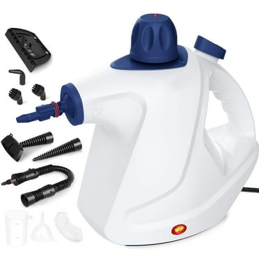 Handheld Steam Cleaner,Steamer for Cleaning,10 in 1 Handheld Steamer for Cleaning, Upholstery Steamer Cleaner,Car Steamer, Steam Cleaner for Surface Cleaning Home,Sofa,Bathroom,Car Seat, Office,White