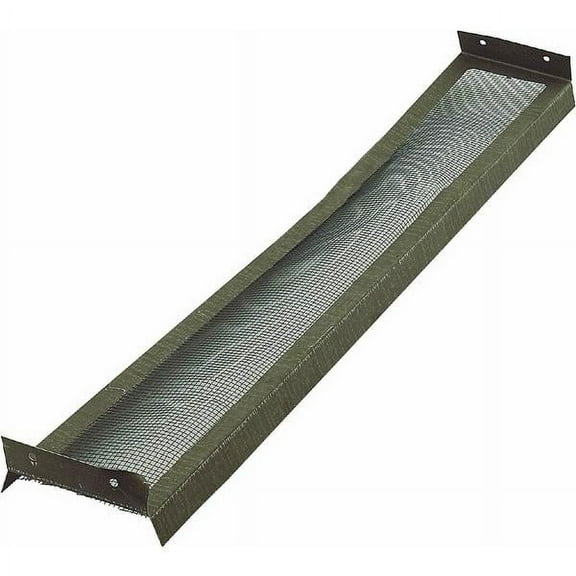 Norwesco Eave Vent Under Eave Ventilator Standard - Steel, Rectangle - 25 Pack, 3-1/2" x 22"