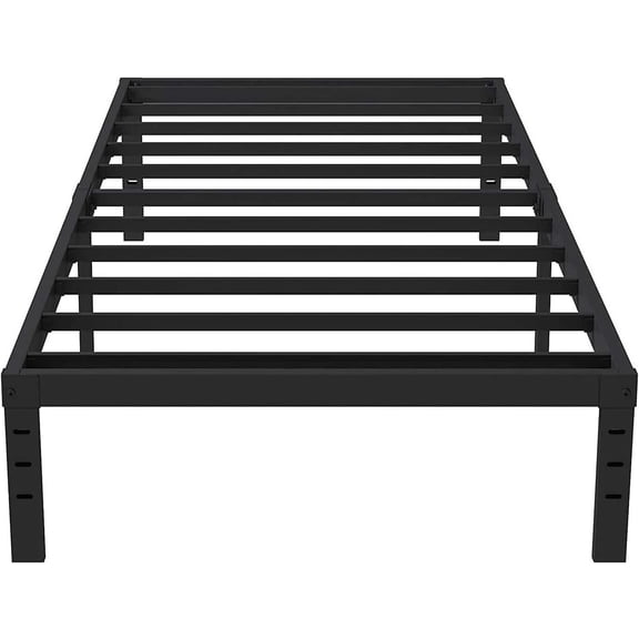Eavesince Bed Frames 18 in Heavy Duty Standard Bed Frames, Twin-XL
