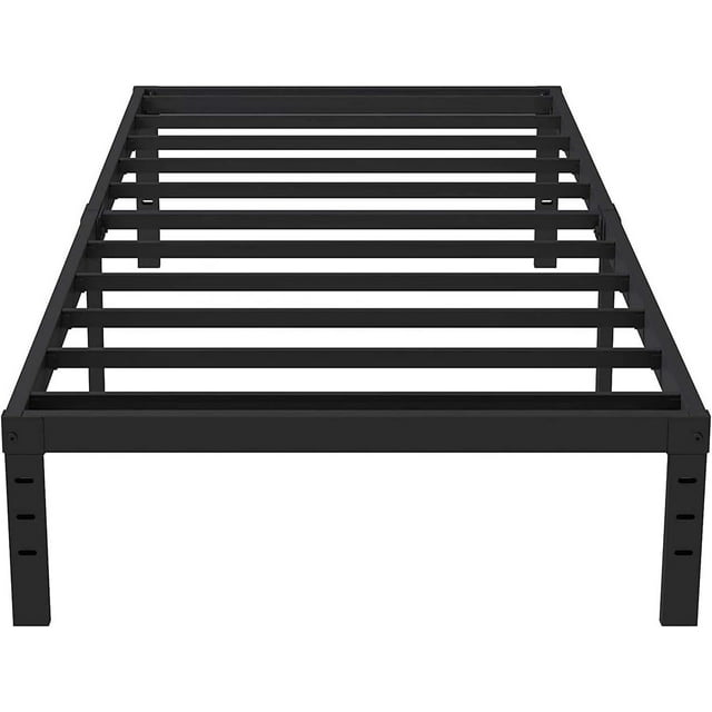 Eavesince 18inch Rugged Twin XL Steel Bed Frame, No Box Spring Needed