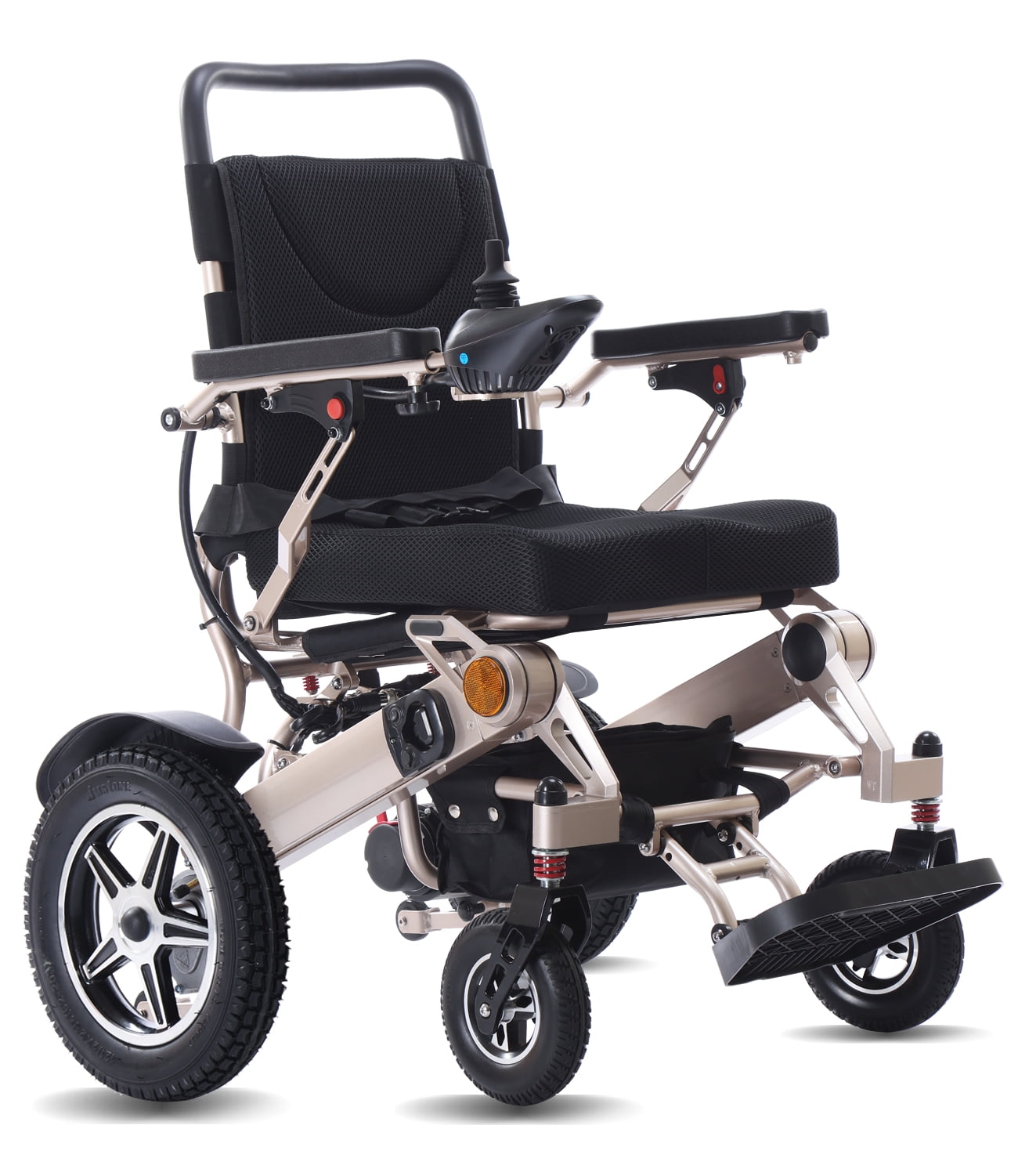 EazinGo Electric Wheelchairs for Adults Lightweight Foldable Electric
