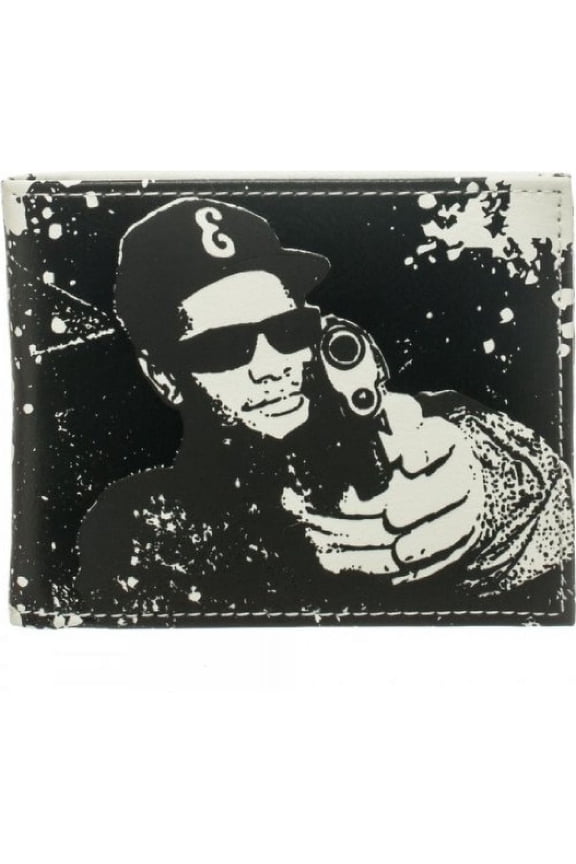 Eazy-E Compton White Bi-Fold Wallet