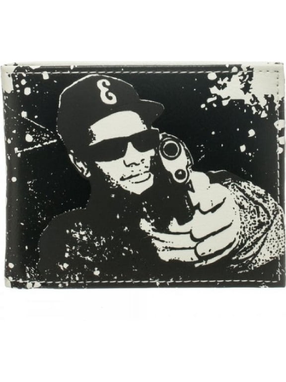 Eazy-E Compton White Bi-Fold Wallet